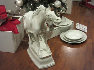 17,000 dollar Meissen Porcelin Horse