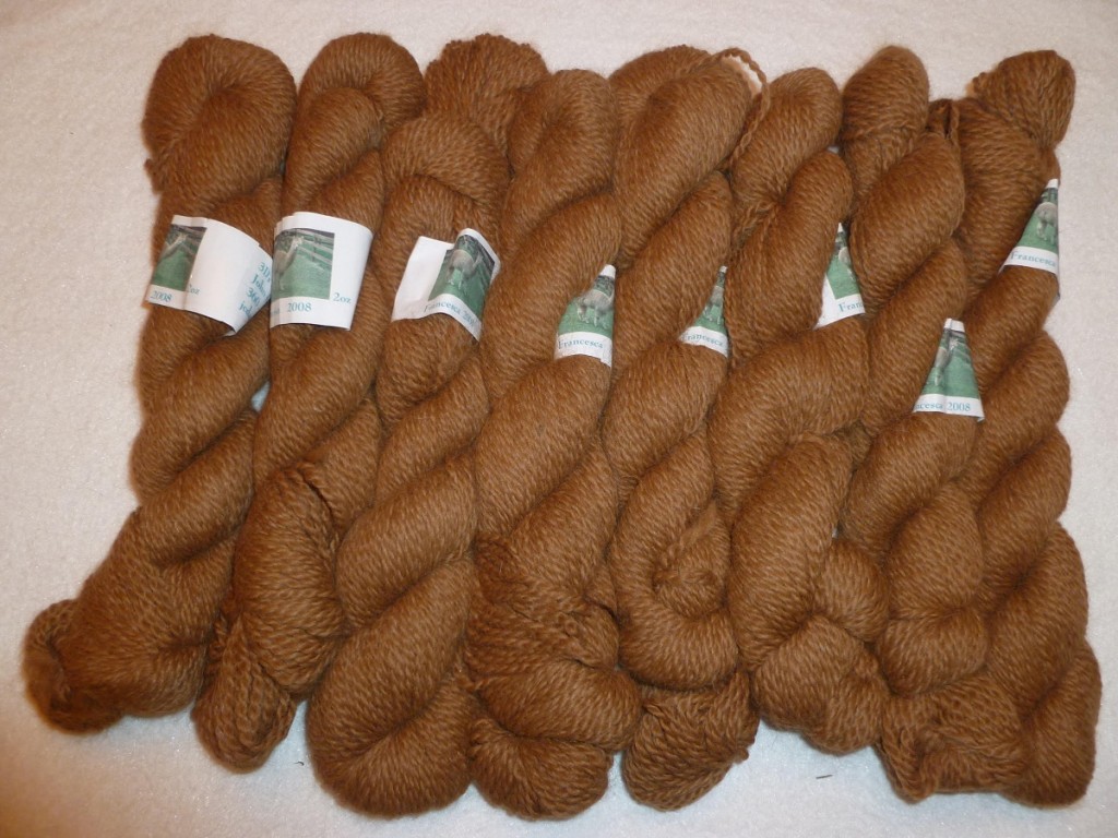 Brown Alapca Yarn