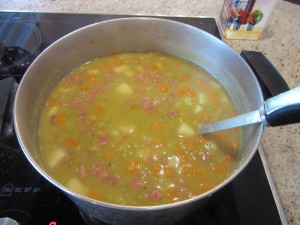 Split Pea Soup with Ham