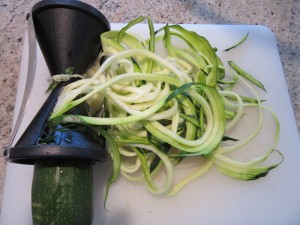 raw zoodles
