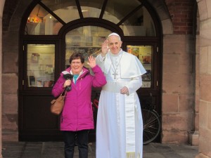 Me and the pope