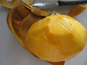 Peeled Mango